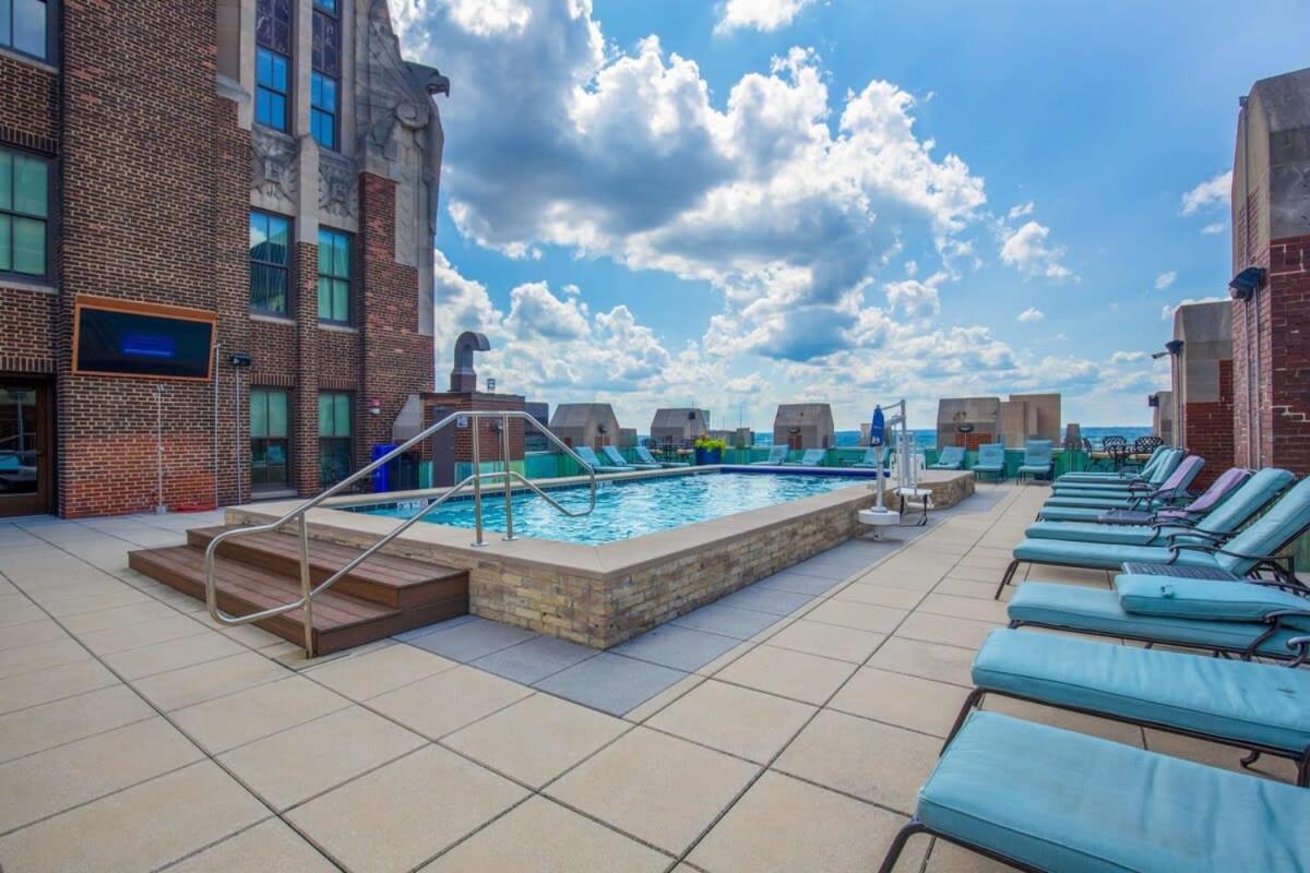 2B 2Ba Luxury Downtown Suite Rooftop Deck & Gym Baltimore Luaran gambar