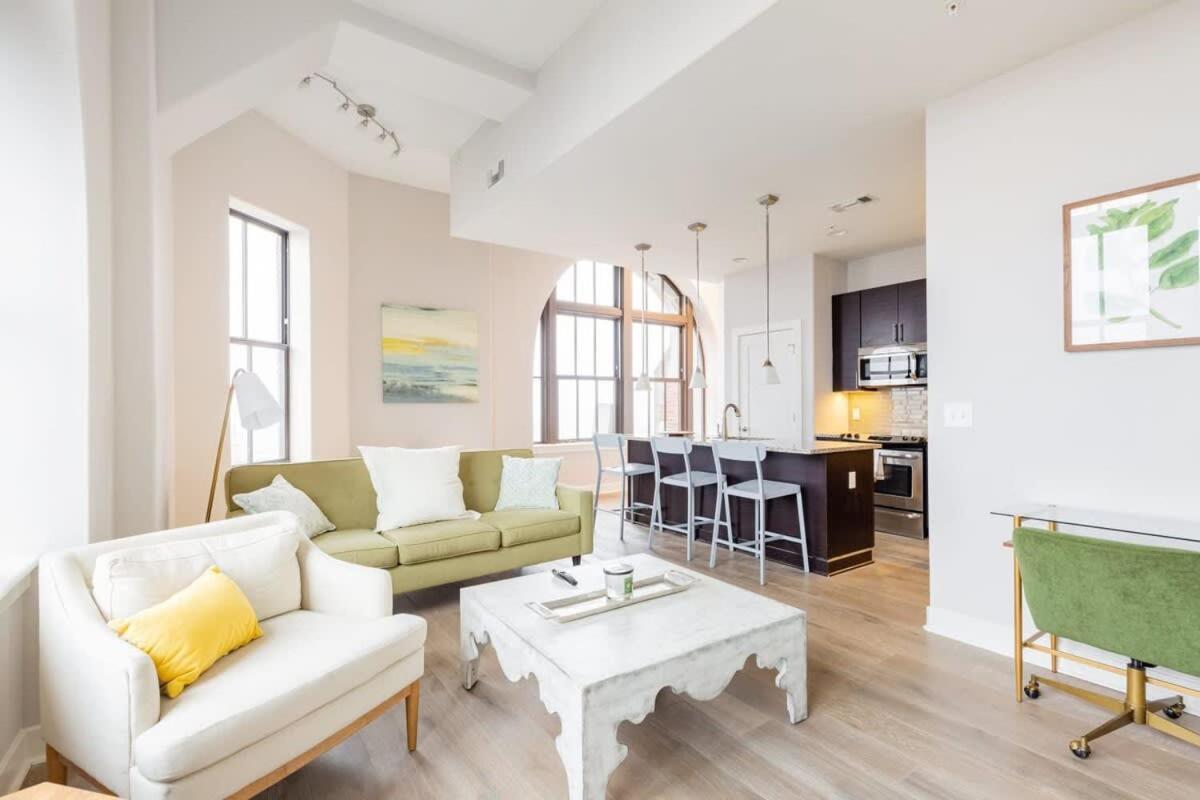 2B 2Ba Luxury Downtown Suite Rooftop Deck & Gym Baltimore Luaran gambar
