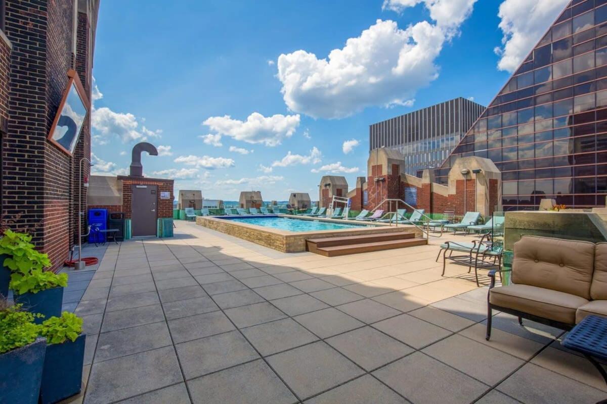 2B 2Ba Luxury Downtown Suite Rooftop Deck & Gym Baltimore Luaran gambar